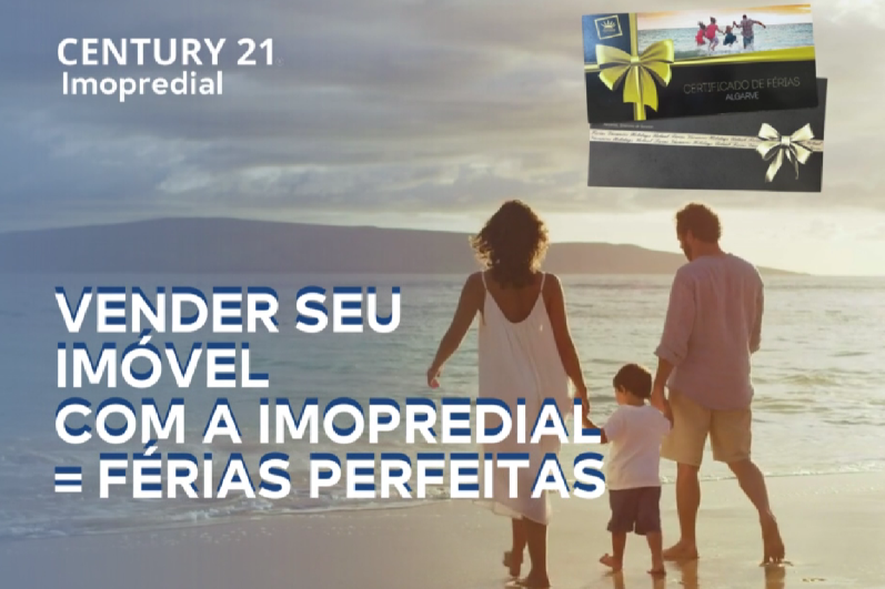 Vender o seu imóvel com a Imopredial = Férias Perfeitas Vender o seu imóvel com a Imopredial = Férias Perfeitas